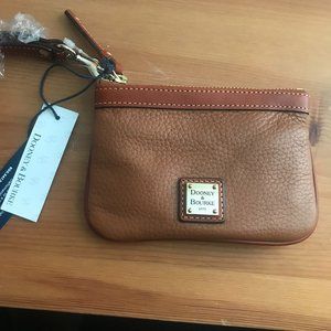 Dooney & Bourke Pebble Grain Leather Wristlet